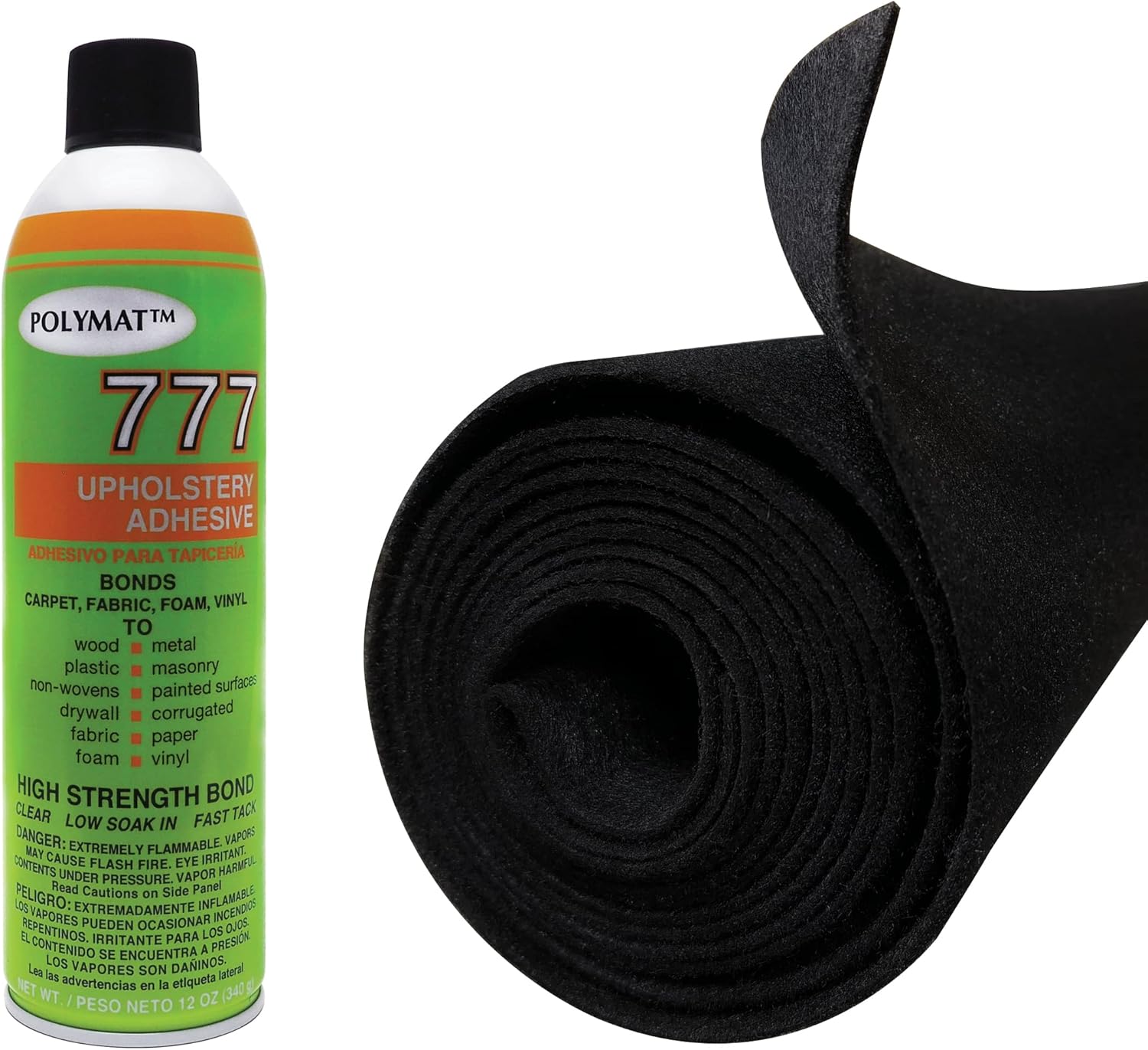 Polymat Non Woven Felt Fabric Roll for Crafts and DIY Projects