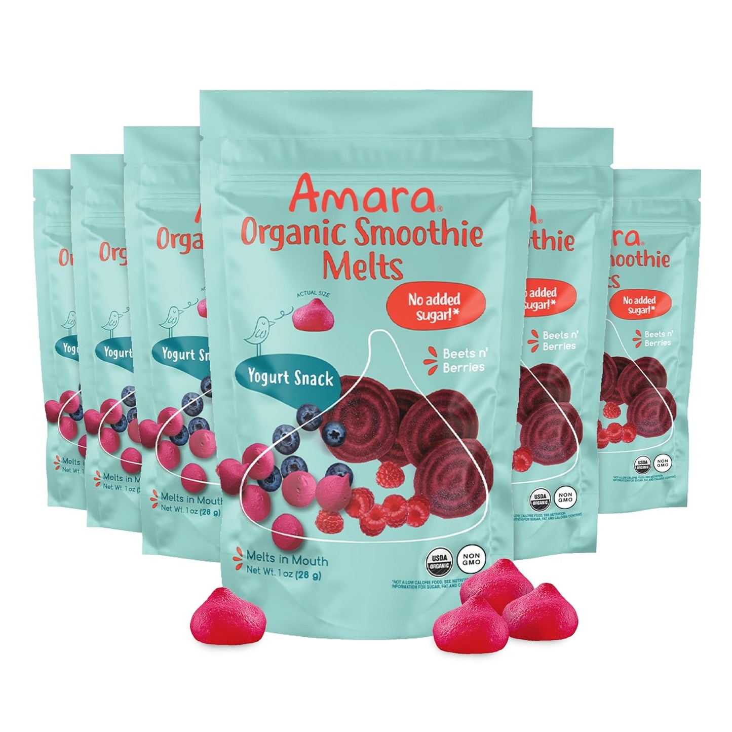 Amara Smoothie Melts - Healthy Toddler Snacks for Kids Lunch