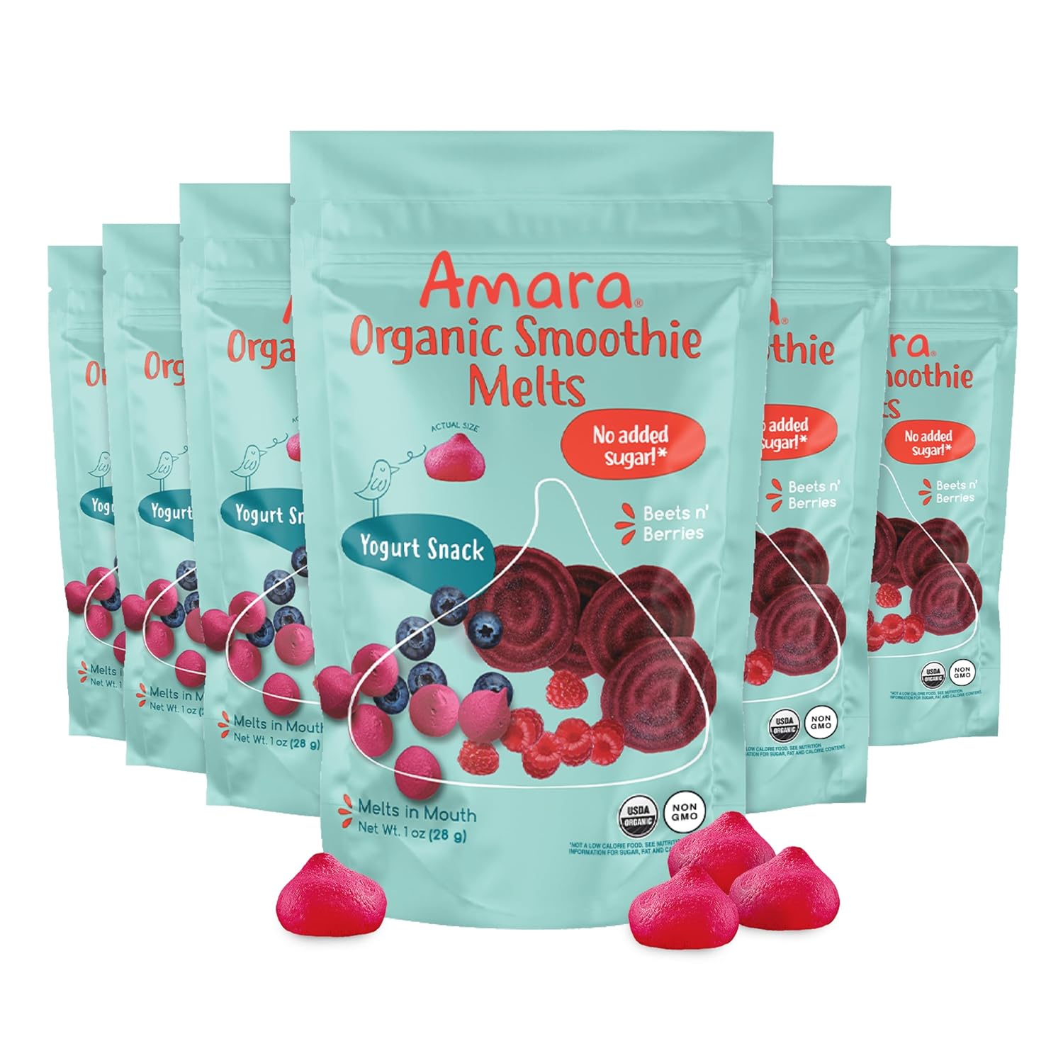 Amara Smoothie Melts - Healthy Toddler Snacks for Kids Lunch