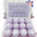 Lavender Dreams Bath Bombs for Women - Organic Relaxation Gift