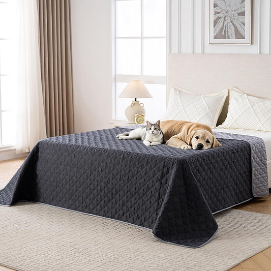 100% Double-Sided Waterproof Blanket for Dogs - Reversible Cover