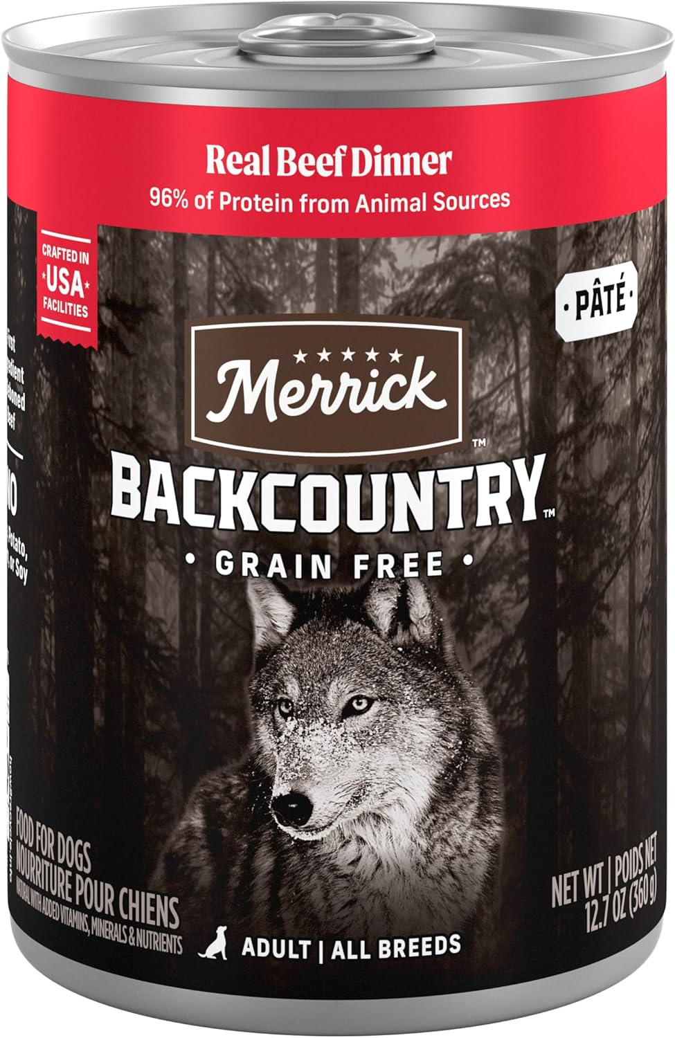 Merrick Backcountry Grain Free Premium Canned Dog Food Review
