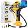 Tire Inflator Air Compressor Compatible with Dewalt 20V Max Battery