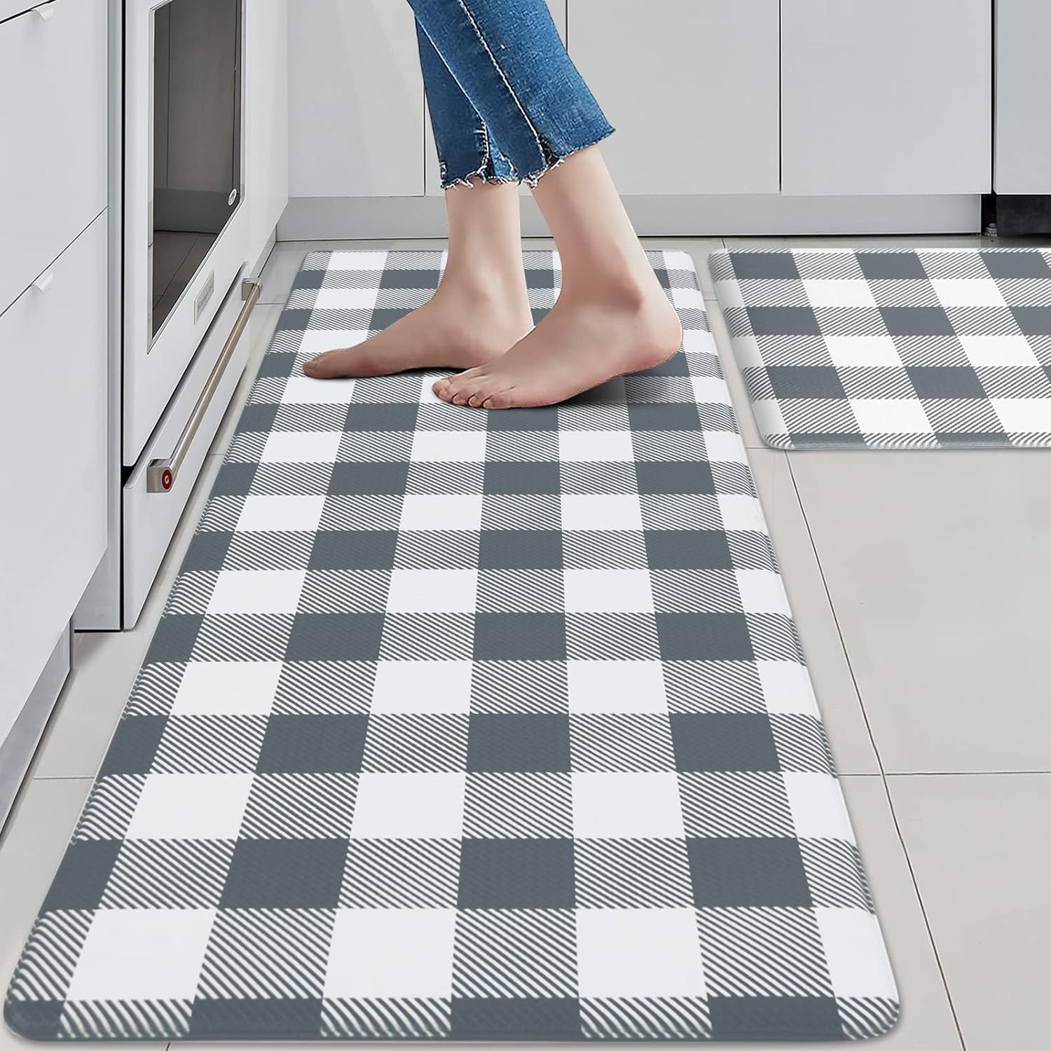 MAYHMYO Kitchen Mat Set of 2 for Comfort and Style in Your Home
