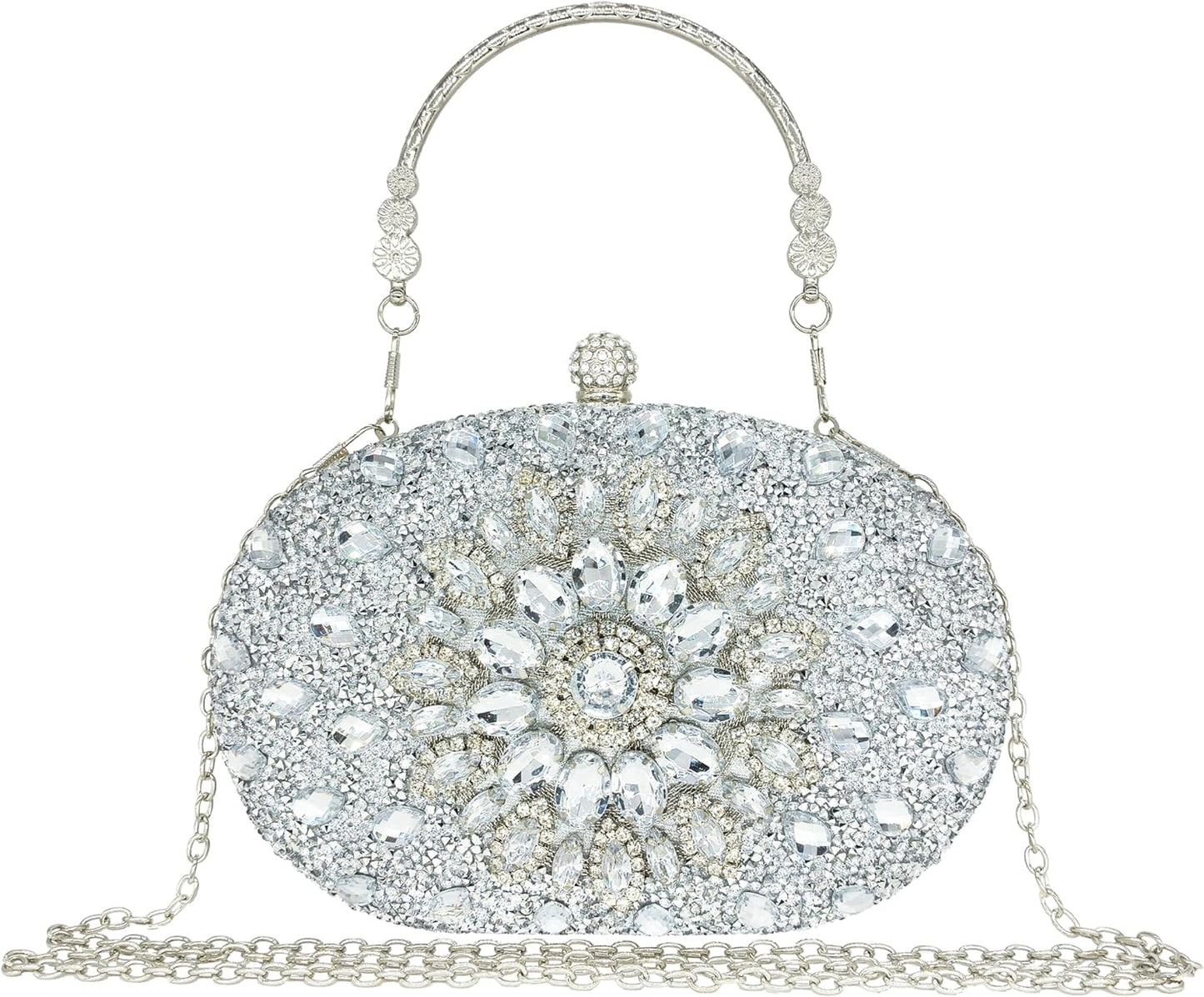 Rhinestone Clutch Purses for Women by MAIRLOM - Elegant Design