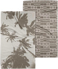 GEOMETRY Spring Kitchen Towels 2-Pack - Quick Dry Microfiber