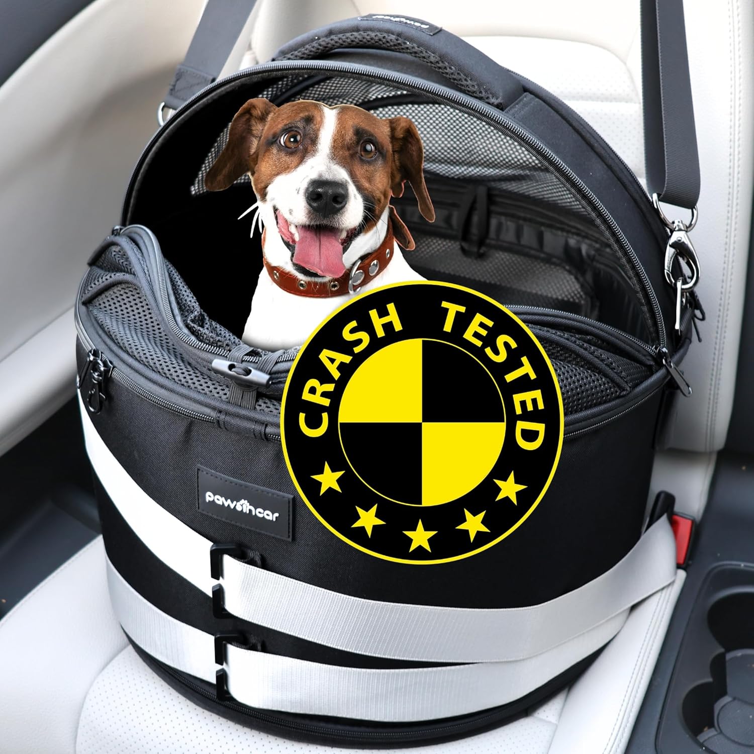 Crash-Tested Small Dog Car Seat for Ultimate Safety and Comfort