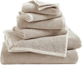 Taupe Bath Towel Set 6-Piece - Soft, Absorbent Cotton