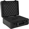13 Inch Aluminum Carrying Case 13 x 10 x 5.5 in - Protective DJ Mixer
