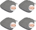 Seat Cushions for Dining Room Chairs - Memory Foam Non Slip Kitchen