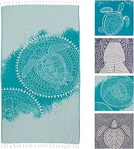 Sand Cloud Turkish Beach Towel - Quick Dry and Sand Proof