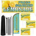 Lemonade Stand Supplies Fresh Squeezed Yard Sign Kit - Visible Outdoor