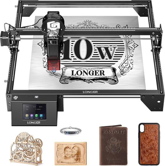 Longer Ray5 10W Laser Engraver for Wood Metal Acrylic Glass
