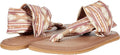 Sanuk Women's Yoga Sling 2 Print Vintage Sandal - Cushioned Comfort