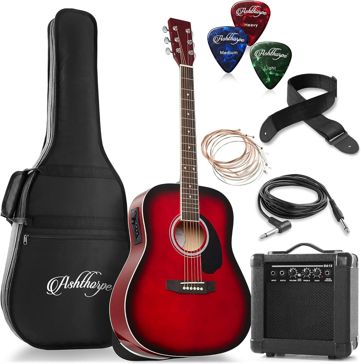 Full-Size Dreadnought Acoustic Electric Guitar Package Review