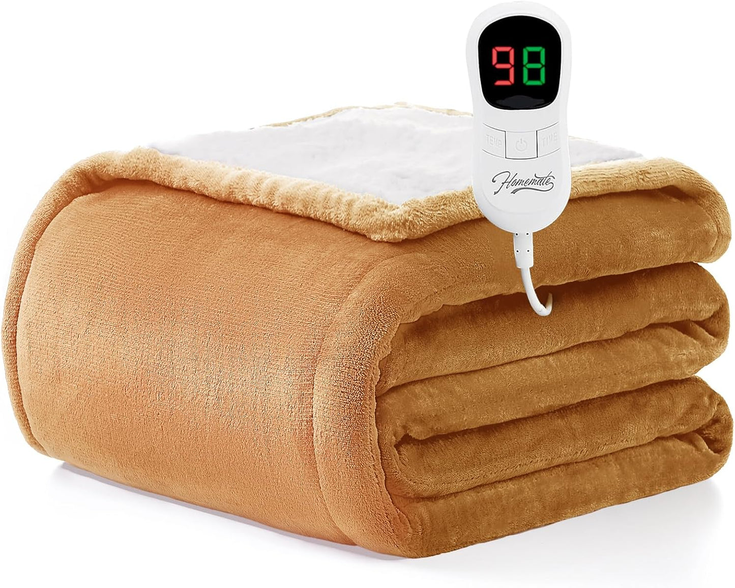 Homemate Electric Heated Blanket Twin Size for Ultimate Comfort