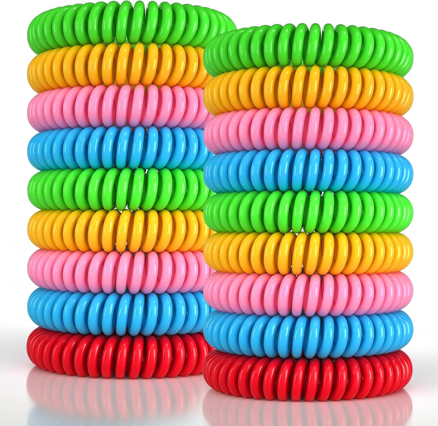 DEET-Free Mosquito Repellent Bracelets - 50 Pack