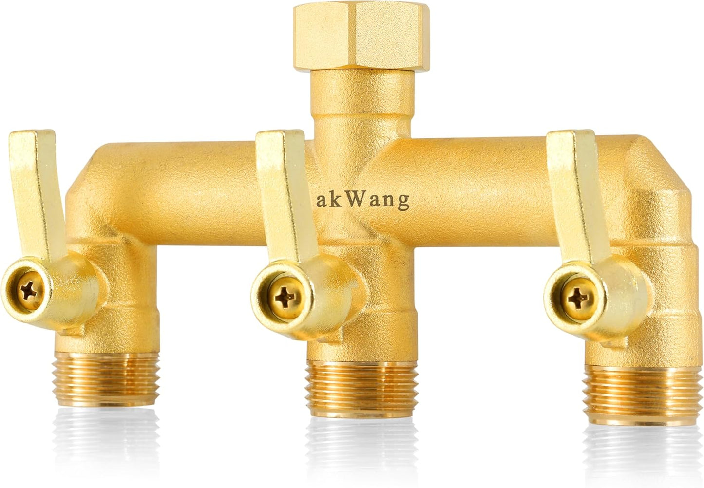 Heavy Duty 3-Way Garden Hose Splitter for Efficient Watering