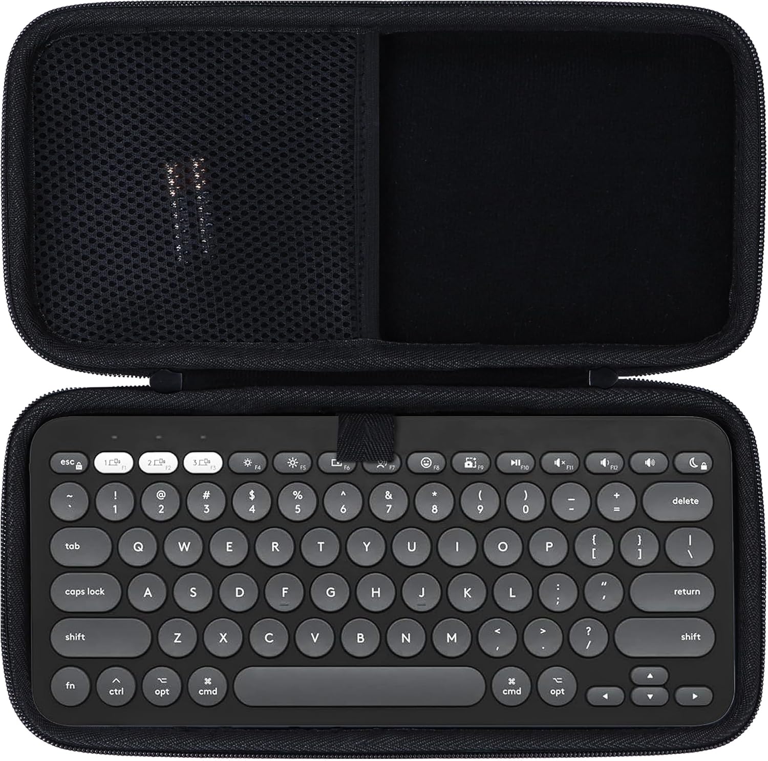 Protective Graphite Case for Logitech K380 Keyboard