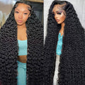 13x6 Deep Wave Lace Front Wigs Made from Human Hair for Stunning Looks