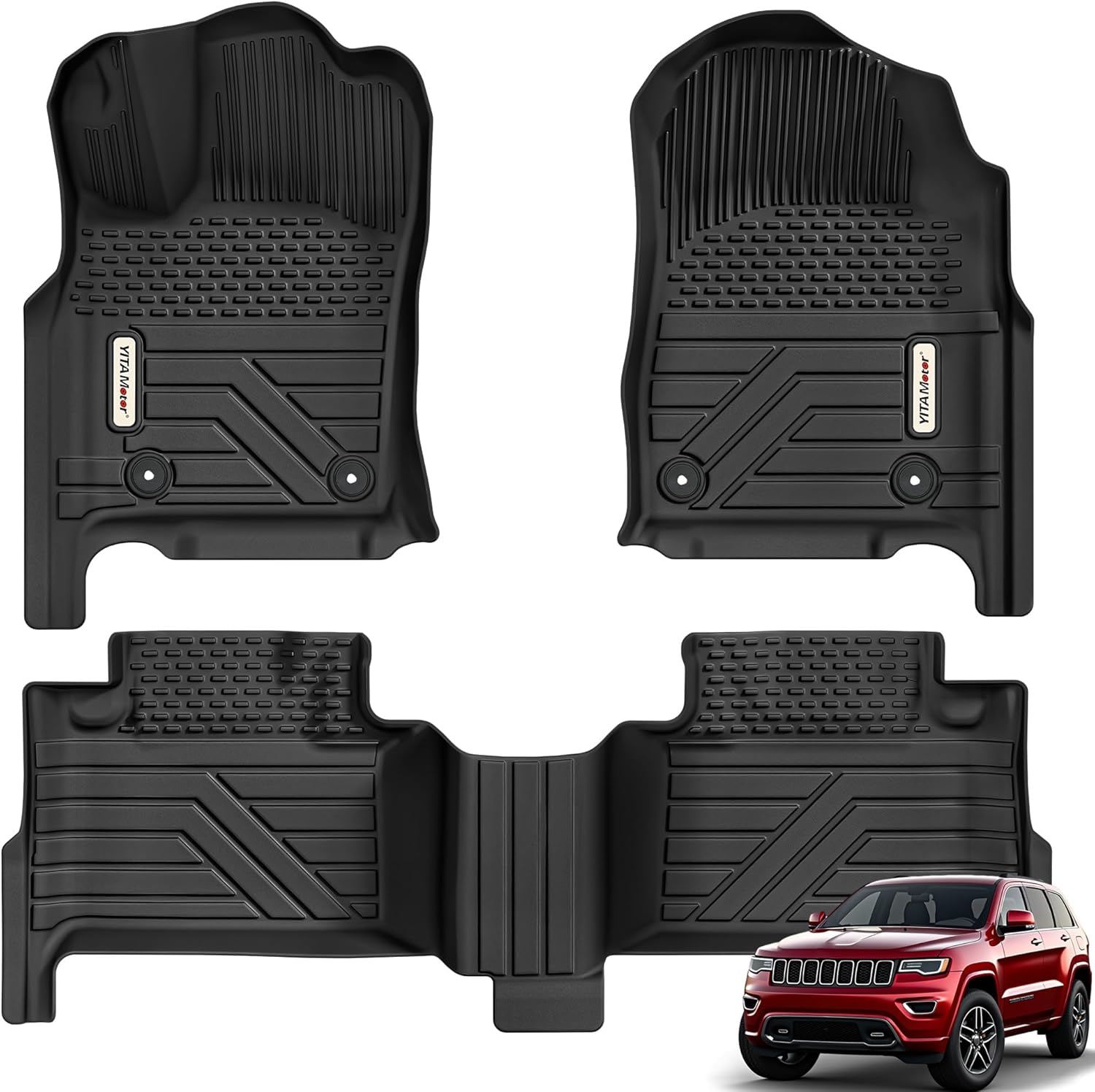 Custom Fit YITAMOTOR Floor Mats for Dodge Durango & Jeep