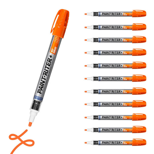 Markal Paint-Riter+ Oily Surface Liquid Paint Marker 12-Pack