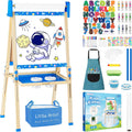 Easel for Kids Toys Toddler Art Easel - Adjustable Magnetic Whiteboard