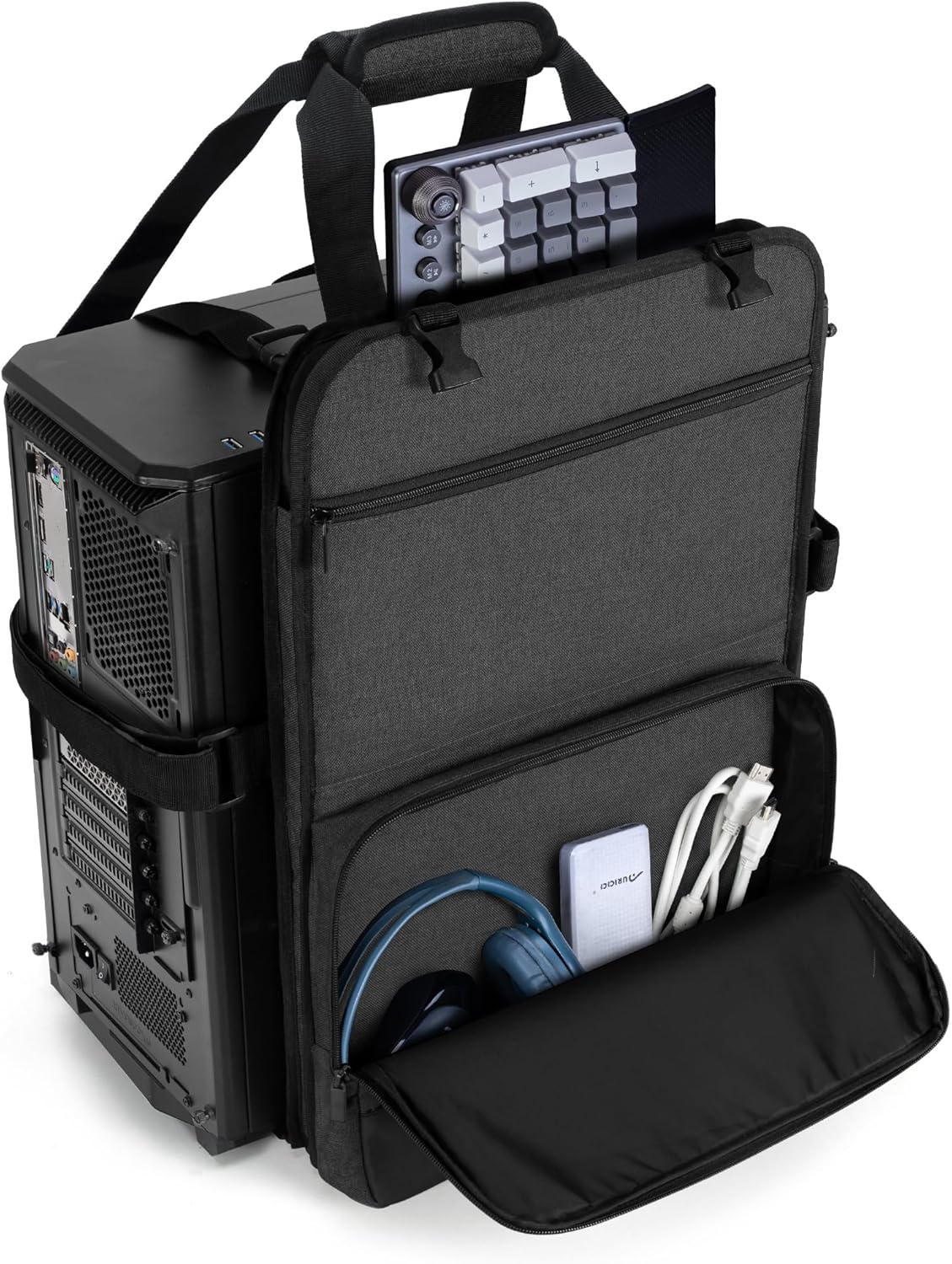 Trunab PC Tower Carrying Strap with Handle for Easy Transport