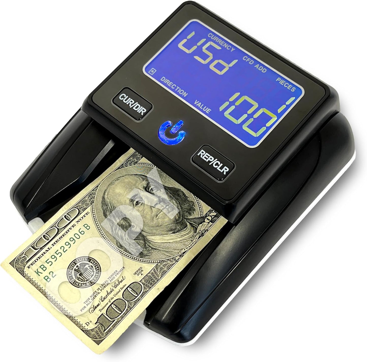 K630 Counterfeit Bill Detector for US Dollars - Reliable & Compact