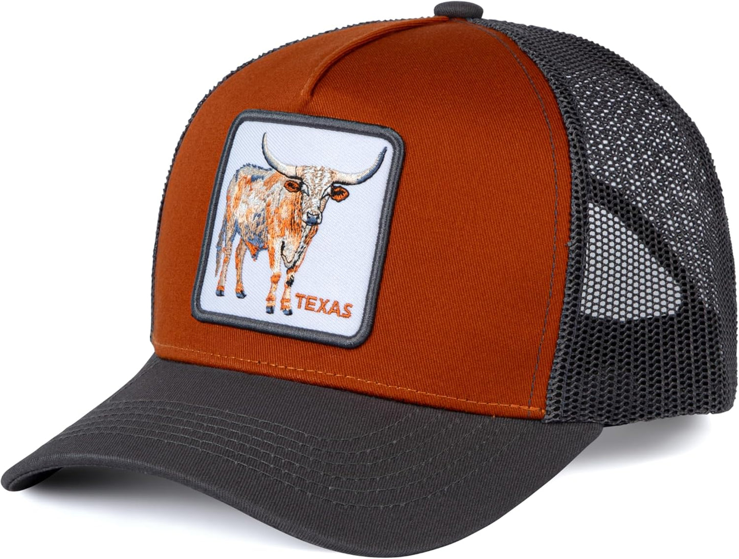 College Fan Patch Trucker Hat - Stylish Snapback Cap for Fans