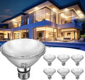 PAR30 Short Neck 75W Flood Light Bulbs 6 Pack - Warm 2700K