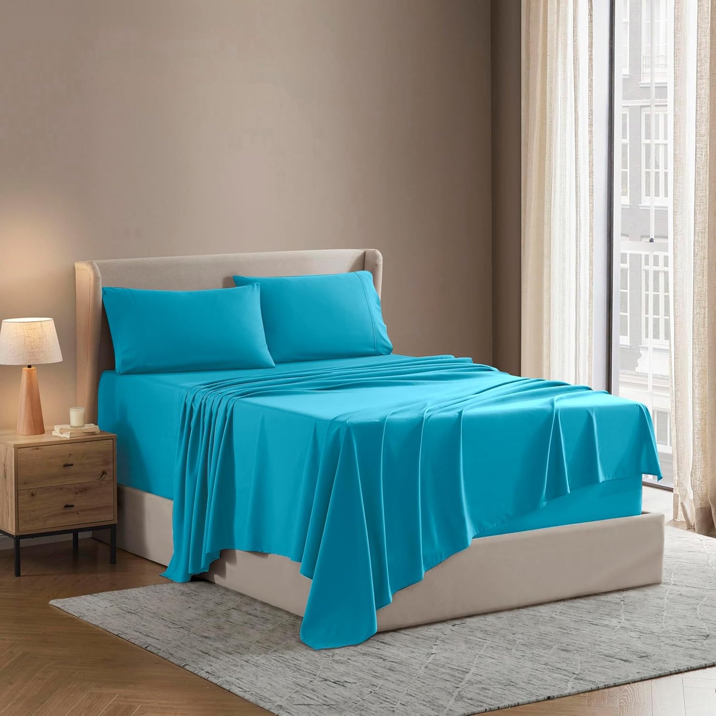Ultra-Soft California King Sheet Set for Ultimate Comfort