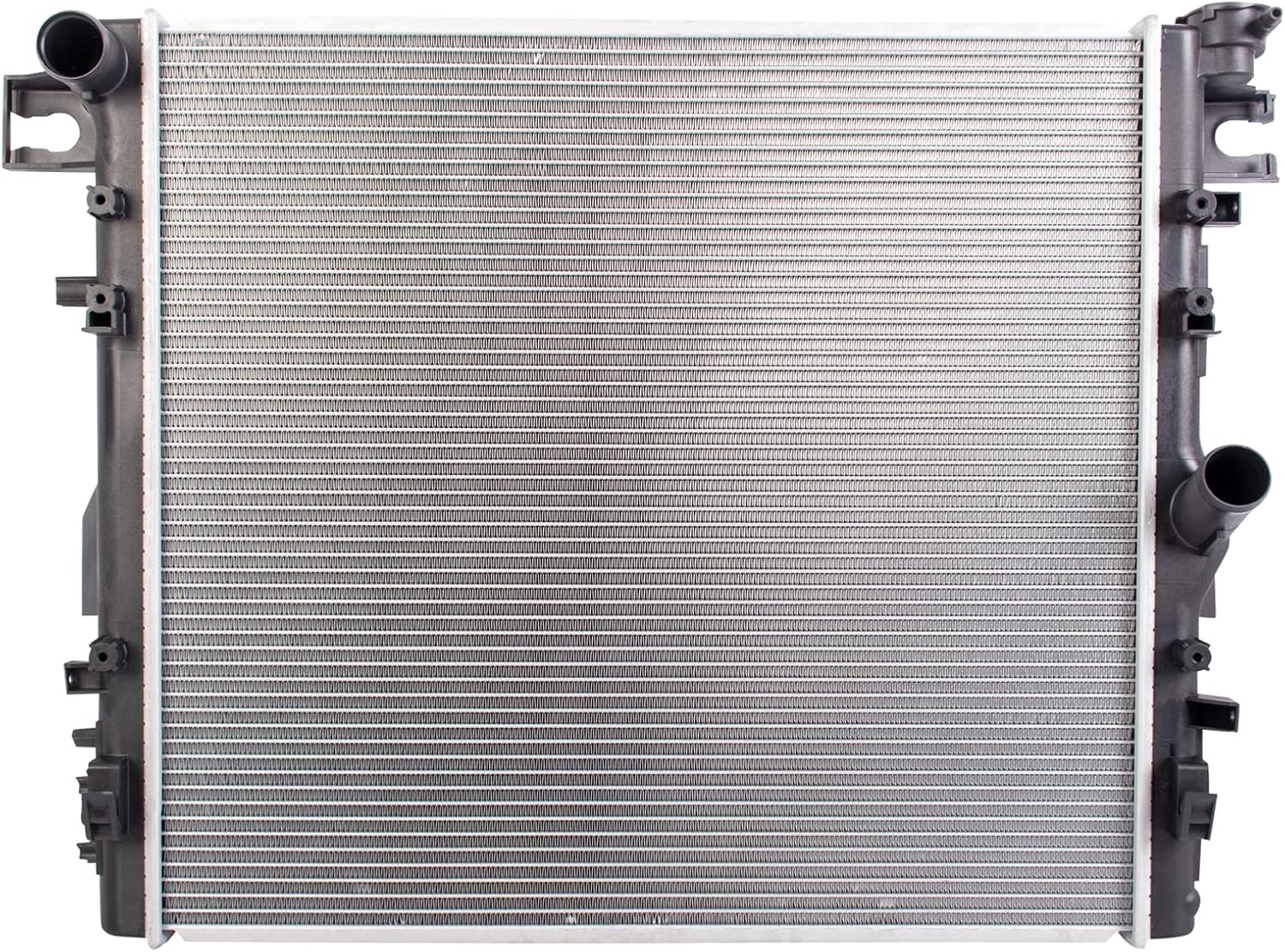 TRQ Radiator Assembly Aluminum Core for 07-18 Jeep Wrangler