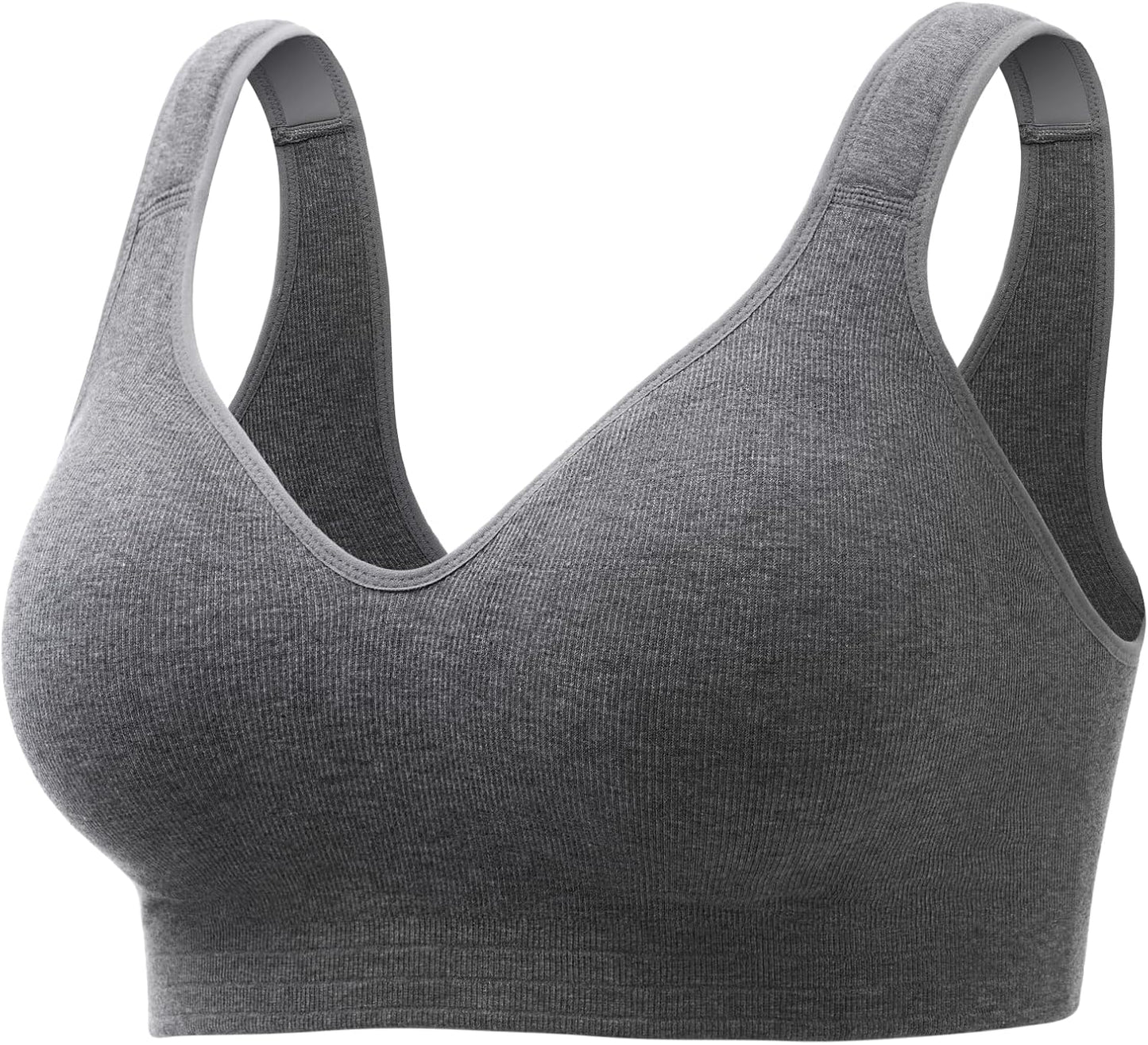 Momcozy Seamless Cotton Busty Bras for Women - Comfort & Support