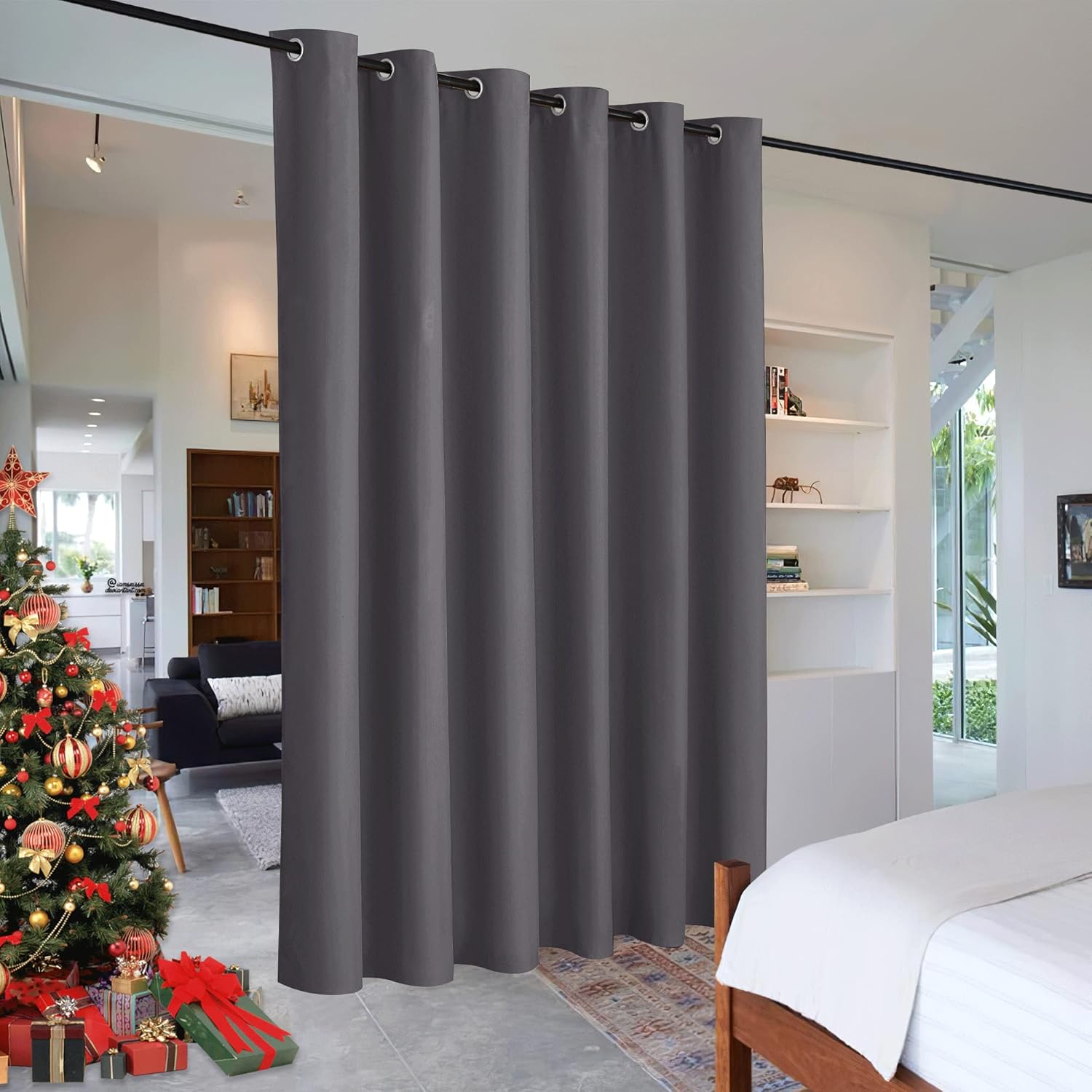 RYB HOME Extra Wide Curtains for Room Separation and Privacy