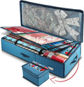 Wrapping Paper Storage Container - Holds Up to 26 Rolls, Ribbon