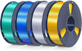 3D Printer Silk Filament 1.75mm SUNLU Shiny SILK PLA - Smooth, Bright