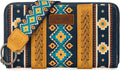 Wrangler Wallet Purse for Women Slim Western Aztec Wristlet