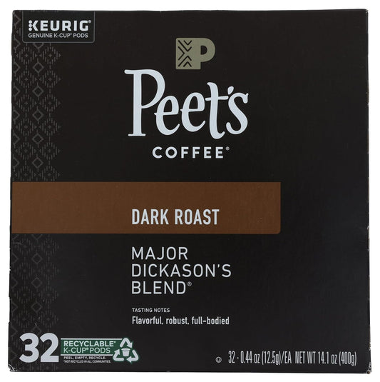 Peet's Major Dickasons Blend K-Cups: Bold & Rich Flavor!