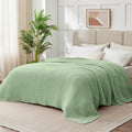 Soft Queen Size 100% Cotton Muslin Blanket for Year-Round Comfort