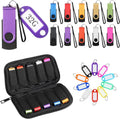 10 Pack Flash Drives with Lanyards and Case - Portable 32GB