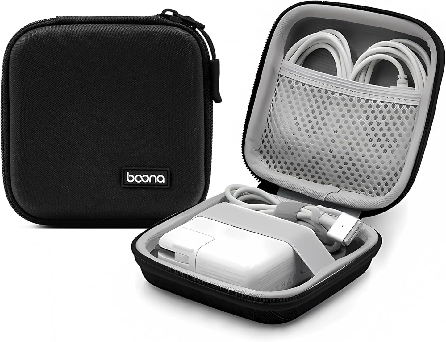 Travel-friendly MacBook Charger Case - Waterproof & Organized!