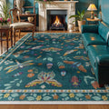 Lahome Insect Washable Rug 8x10 - Soft, Machine Washable Area Rug