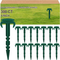 300 Pcs Sod Garden Stakes Bulk - Biodegradable 4 in Landscape Stakes