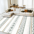8x10 Area Rugs for Living Room Washable Moroccan Farmhouse Style