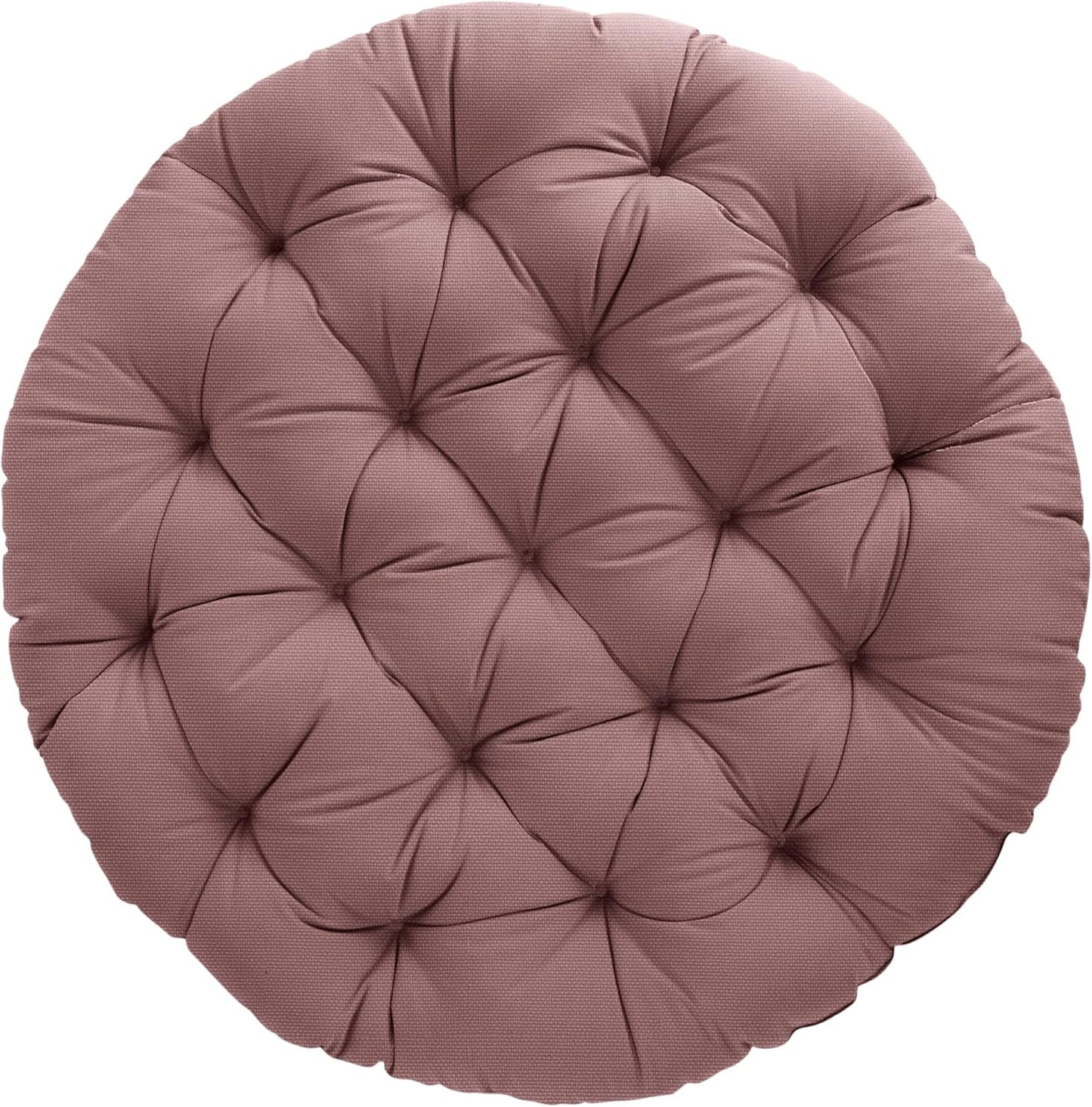 Sorra Home Papasan Cushion for Comfort and Style in Mauve