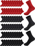 Tarpop 100 Pairs Bulk Mens Socks Moisture Wicking Ankle (Style YPYC)