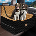 Large Dog Car Seat for Back Seat - Removable Booster Seat