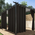 Outdoor Curtains for Patio Waterproof 54 x 108 in - Privacy & UV Block
