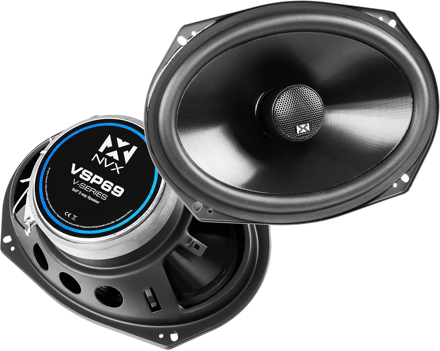 NVX VSP69 6x9 Premium Car Speakers for Superior Audio Quality